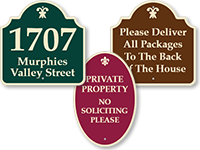 Custom Designer Signs
