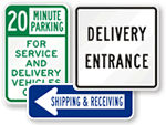 Delivery Parking Signs
