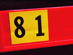 Laminated Die-cut Numbers and Letters