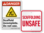 Scaffold Signs