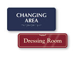 Dressing Room Signs