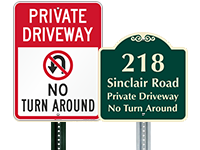 Driveway Signs