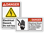 Electrical Hazard Labels