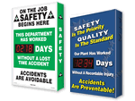 Electronic Safety Scoreboards - Shine-a-Day™ Scoreboards