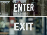 Entrance & Exit Door Signs