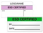 Custom ESD Certified Labels