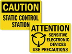 ESD Warning Signs