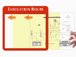 Evacuation Map Holders