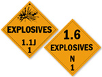 Explosive Placards