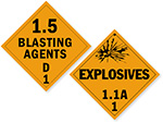 Explosive Placards