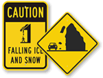 Falling Snow Signs