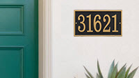 Fast & Easy Architectural House Number Plaques