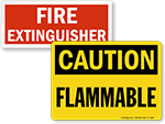 Fire Hazard Labels