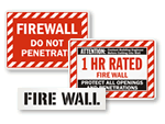 Firewall Signs
