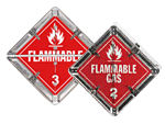 Flip n Lock™ Flammable Placards