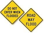 Flood Warning Signs