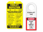 Forklift Tags