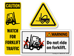 Forklift Labels 