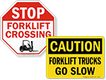 Forklift Safety Signs