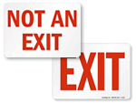 Free Exit Signs