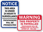 Free No Trespassing Signs - Download and Print!