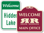 Custom Welcome Signs