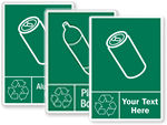 Graphic Recycling Labels