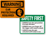 Gun Safety Signs