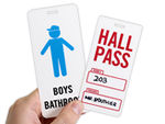 Hall and Bathroom Passes