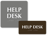 Help Desk Signs