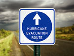 Hurricane Signs, Wildfire Signs for Evacuation Routes and Shelters