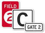 Gate ID Signs