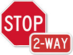  Instructional STOP Signs