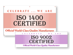ISO Certification Banners