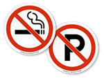 ISO Prohibited Action Signs