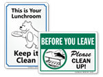 Keep Lunchroom Clean