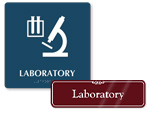 Laboratory Door Signs