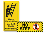 Ladder Safety Labels