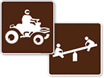 Land Recreation Signs
