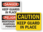 Machine Guarding Sign & Label