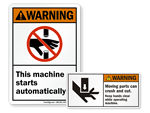 ANSI Machine Signs