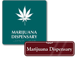  Marijuana Dispensary Door Signs