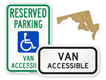 Maryland Parking Signs, Fire Lane Signs and Other Regulated Signs