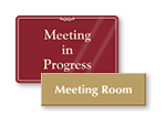 Meeting Room Signs