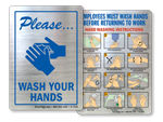 More Handwashing Stickers