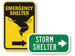 More Shelter Signs