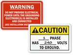 National Electric Code NFPA Signs