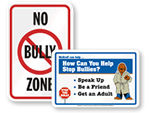 No Bullying Signs