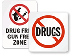 No Drugs Or Alcohol Signs