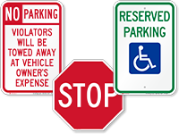 Parking & Traffic Signs